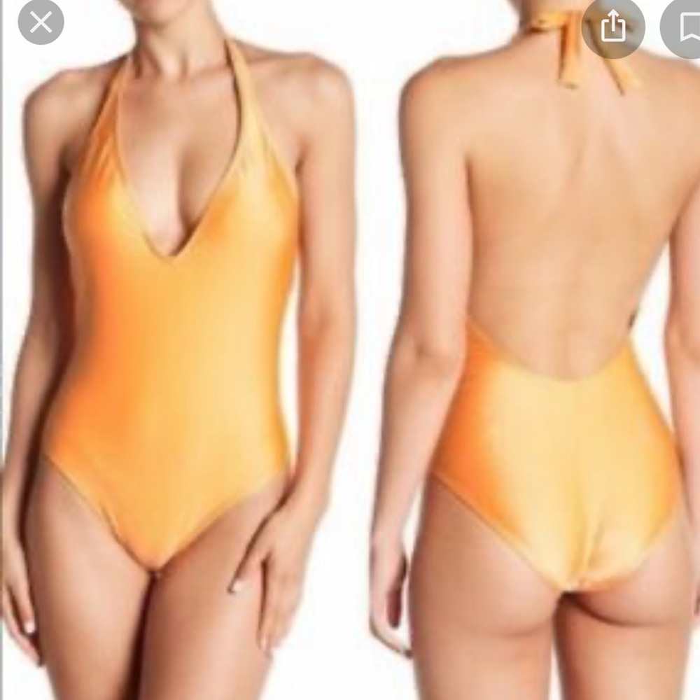 NWT Nude Tan Vix one piece swimsuit S - Picture 2 of 8